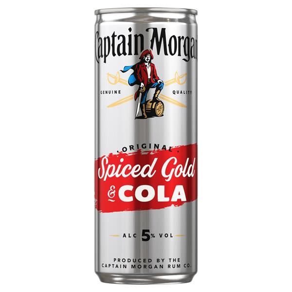 Captain Morgans Original Spiced & Cola