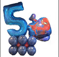 Character Balloon with number and stack.